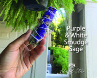 Purple Sage Smudging Tool - www.blissfulagate.com