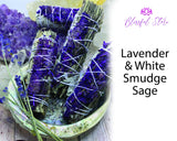 Lavender Sage Smudging Tool - www.blissfulagate.com