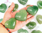 Orgonite Green Aventurine Gemstone Heart - www.blissfulagate.com