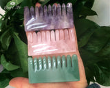 Orgonite Gemstone Hair Comb - www.blissfulagate.com