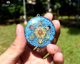 Orgonite Gemstone Pendant - www.blissfulagate.com