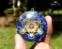 Orgonite Gemstone Pendant - www.blissfulagate.com