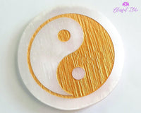 Selenite Charging Coaster - www.blissfulagate.com