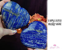 Orgonite Lapis Lazuli Gemstone Heart - www.blissfulagate.com