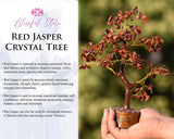 Red Jasper Gemstone Chipstone Tree