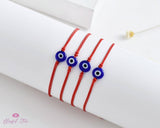 Evil Eye Couple String Bracelets - www.blissfulagate.com