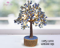 Lapis Lazuli Gemstone Chipstone Tree