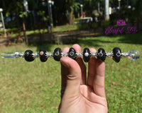 Black Obsidian Tumbled Stone Wand - www.blissfulagate.com