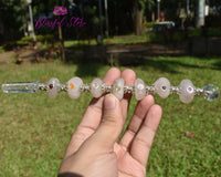 Rose Quartz Tumbled Stone Wand