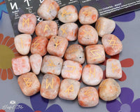 Sunstone Rune Stones Set - www.blissfulagate.com