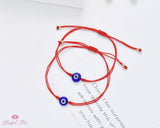 Evil Eye Couple String Bracelets - www.blissfulagate.com