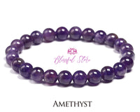 Amethyst Bracelet. - www.blissfulagate.com