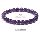 Amethyst Bracelet. - www.blissfulagate.com