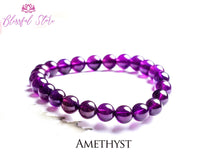 Amethyst Bracelet. - www.blissfulagate.com