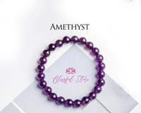 Amethyst Bracelet. - www.blissfulagate.com