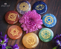 Seven Chakra Reiki Healing Gemstone - www.blissfulagate.com