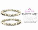 Dalmatian Bracelet. - www.blissfulagate.com