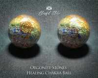 Gemstone Orgone EMF Spheres - www.blissfulagate.com