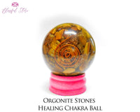 Gemstone Orgone EMF Spheres - www.blissfulagate.com