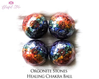 Gemstone Orgone EMF Spheres - www.blissfulagate.com