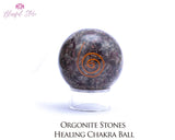 Gemstone Orgone EMF Spheres - www.blissfulagate.com