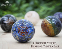 Orgonite EMF Spheres - www.blissfulagate.com