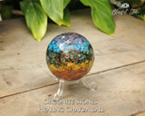 Gemstone Orgone EMF Spheres - www.blissfulagate.com