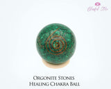 Gemstone Orgone EMF Spheres - www.blissfulagate.com