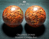 Gemstone Orgone EMF Spheres - www.blissfulagate.com