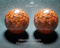 Gemstone Orgone EMF Spheres - www.blissfulagate.com