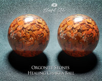 Red Jasper Orgone EMF Sphere - www.blissfulagate.com