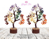 Seven Chakra Gemstone Tree - www.blissfulagate.com