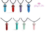 Gemstone Point Pendant - www.blissfulagate.com